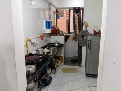 Kitchen Image of 1215 Sq.ft 2 BHK Apartment / Flat for sale in Gajanan Dev Residency 2, Tragad Ahmedabad for Rs. 4800000
