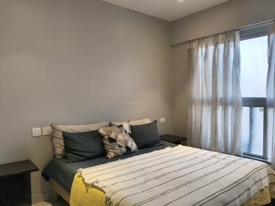 Bedroom Image of 1250 Sq.ft 3 BHK Apartment / Flat for rent in Neumec Chandelier Court, Worli Mumbai for Rs. 225000