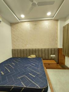 Bedroom Image of 540 Sq.ft 1 BHK Builder Floor for rent in Aman Elite, Mahalakshmi Nagar Indore for Rs. 18999
