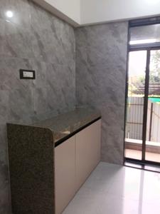 Kitchen Image of 550 Sq.ft 1 BHK Apartment / Flat for sale in Mira Road East Mira Bhayandar for Rs. 6750000