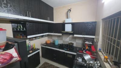 Kitchen Image of 1302 Sq.ft 3 BHK Apartment / Flat for sale in Rampon The Sapthagiri Garden, Pallikaranai Chennai for Rs. 8000000