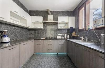 Kitchen Image of 1300 Sq.ft 3 BHK Apartment / Flat for rent in Abhyuday Abhuday Heights, Sherpura Bharuch for Rs. 15700