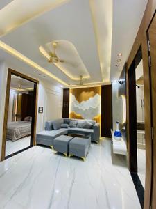 Hall Image of 950 Sq.ft 3 BHK Apartment / Flat for sale in Ranhola New Delhi for Rs. 6000000