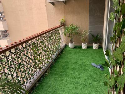 Balcony Image of 1650 Sq.ft 3 BHK Apartment / Flat for rent in Sushma Chandigarh Grande, Gazipur Zirakpur for Rs. 45999