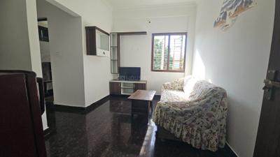 Living Room Image of 826 Sq.ft 1 BHK Apartment / Flat for rent in S.G. Palya Bengaluru for Rs. 22500