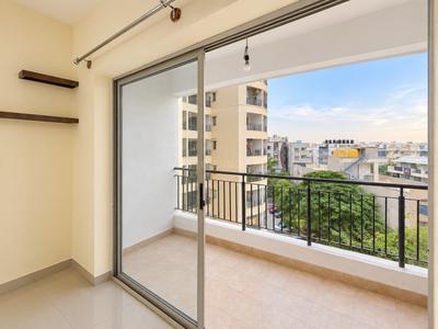 Balcony Image of 1683 Sq.ft 3 BHK Apartment / Flat for rent in K R Puram Bengaluru for Rs. 51500