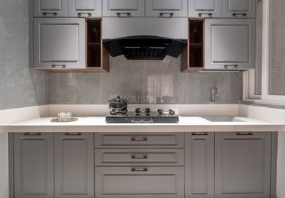 Kitchen Image of 1450 Sq.ft 3 BHK Apartment / Flat for sale in Nagda Rajmani Residency, Sevasi Vadodara for Rs. 6551000