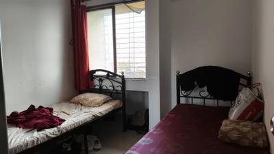 Bedroom Image of 900 Sq.ft 2 BHK Apartment / Flat for sale in Hubtown Greenwoods D Wing, Thane West Thane for Rs. 9500000