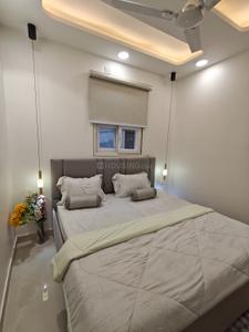 Bedroom Image of 950 Sq.ft 3 BHK Builder Floor for rent in Guru Ji Welfare Homes, Dwarka Mor New Delhi for Rs. 32500