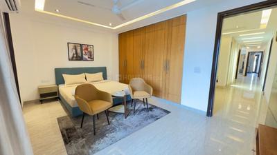 Bedroom Image of 2925 Sq.ft 4 BHK Builder Floor for rent in Hauz Khas New Delhi for Rs. 330000