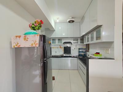 Kitchen Image of 1150 Sq.ft 2 BHK Apartment / Flat for sale in Aamrapali Resicom, Bhayli Vadodara for Rs. 3951000