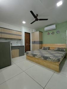 Bedroom Image of 350 Sq.ft 1 RK Studio for rent in Scheme No 114 Indore for Rs. 12999