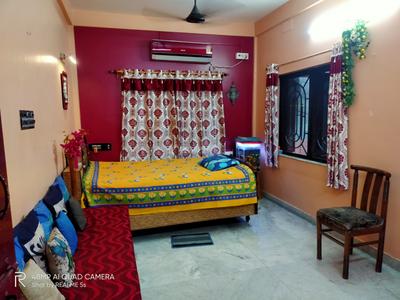 Bedroom Image of 650 Sq.ft 2 BHK Builder Floor for rent in Belghoria Kolkata for Rs. 15000