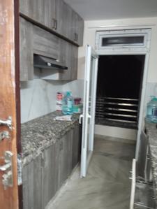 Kitchen Image of 900 Sq.ft 2 BHK Builder Floor for rent in Preet Vihar New Delhi for Rs. 23000
