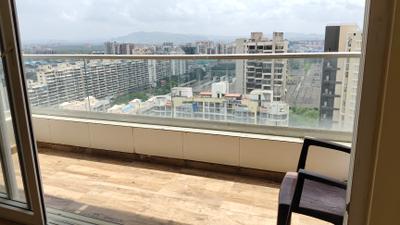 Balcony Image of 2000 Sq.ft 3 BHK Apartment / Flat for sale in Concrete Sai Saakshaat, Kharghar Navi Mumbai for Rs. 39000000
