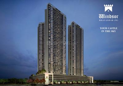 Image of 1250 Sq.ft 2 BHK Apartment / Flat for sale in Bhayandar West, Mira Bhayandar for Rs. 11800000
