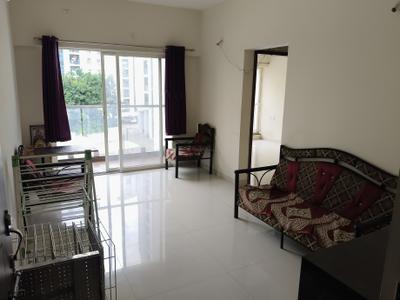Living Room Image of 700 Sq.ft 1 BHK Apartment / Flat for rent in Pegasus Megapolis Saffron, Hinjawadi Phase 3 Pune for Rs. 25000