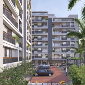 Image of 1530 Sq.ft 2 BHK Apartment / Flat for sale in Kathwada, Ahmedabad for Rs. 4700000