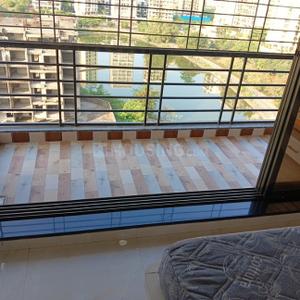 Balcony Image of 1200 Sq.ft 2 BHK Apartment / Flat for rent in Ashtavinayak Aangan, Ulwe Navi Mumbai for Rs. 60000