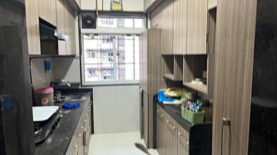 Kitchen Image of 550 Sq.ft 1 BHK Apartment / Flat for sale in Sheth Midori, Dahisar East Mumbai for Rs. 10500000