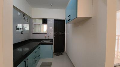 Kitchen Image of 1100 Sq.ft 2 BHK Apartment / Flat for rent in Kingston Aura A B C D E And Apex, Handewadi Pune for Rs. 20000