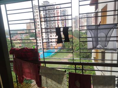 Balcony Image of 900 Sq.ft 2 BHK Apartment / Flat for sale in Diamond City West, Sarsuna Kolkata for Rs. 5500000