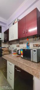 Kitchen Image of 1450 Sq.ft 3 BHK Apartment / Flat for rent in Chitaipur Varanasi for Rs. 37000