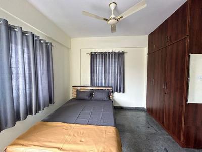 Bedroom Image of 650 Sq.ft 1 BHK Apartment / Flat for rent in Munnekollal Bengaluru for Rs. 26000