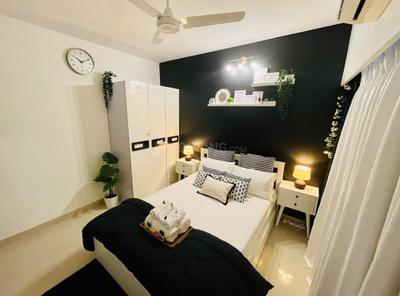 Bedroom Image of 1100 Sq.ft 2 BHK Apartment / Flat for rent in Sahjanand Tulsi Homes, Sherpura Bharuch for Rs. 14000