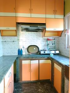 Kitchen Image of 730 Sq.ft 2 BHK Apartment / Flat for rent in Naktala Kolkata for Rs. 18000