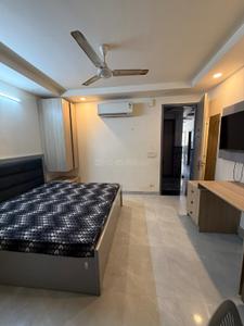 Bedroom Image of 600 Sq.ft 1 RK Apartment / Flat for rent in DLF Phase 3 Gurgaon for Rs. 18000