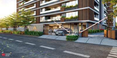 Image of 4320 Sq.ft 4 BHK Apartment / Flat for sale in Rudra The Sun, Nikol, Ahmedabad for Rs. 19680000