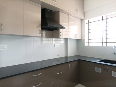 Kitchen Image of 579 Sq.ft 1 BHK Apartment / Flat for rent in K R Puram Bengaluru for Rs. 20000