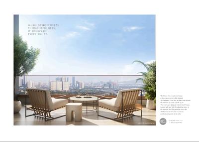 Image of 1400 Sq.ft 3 BHK Apartment / Flat for sale in Rustomjee Vista Bay, Sewri, Mumbai for Rs. 43000000