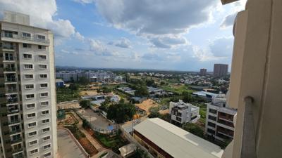 Balcony Image of 1110 Sq.ft 3 BHK Apartment / Flat for rent in Provident Park Square, Talaghattapura Bengaluru for Rs. 40000