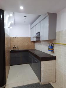 Kitchen Image of 900 Sq.ft 2 BHK Builder Floor for rent in Mahavir Enclave New Delhi for Rs. 25000