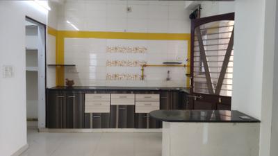 Kitchen Image of 1600 Sq.ft 3 BHK Apartment / Flat for sale in Shukan Orchid, Chandkheda Ahmedabad for Rs. 8500000