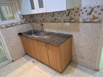 Kitchen Image of 844 Sq.ft 3 BHK Apartment / Flat for rent in Gaurs Siddhartham, Siddharth Vihar Ghaziabad for Rs. 27000