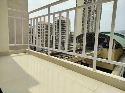 Balcony Image of 1010 Sq.ft 2 BHK Apartment / Flat for rent in Vinayak Vinayak Chhaya, Taloja Navi Mumbai for Rs. 17000