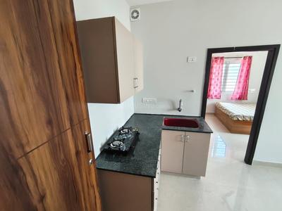 Bedroom Image of 550 Sq.ft 1 BHK Independent House for rent in Marathahalli Bengaluru for Rs. 21000