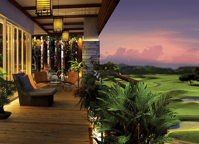 Balcony Image of 4700 Sq.ft 4.5 BHK Apartment / Flat for sale in Sector 128 Noida for Rs. 89000000
