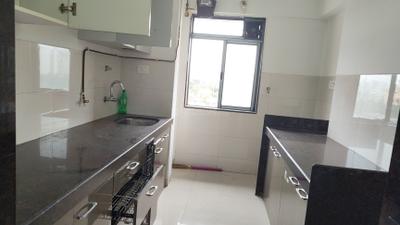 Kitchen Image of 1200 Sq.ft 1 BHK Apartment / Flat for rent in Crystal Armus A To C, Chembur Mumbai for Rs. 53000