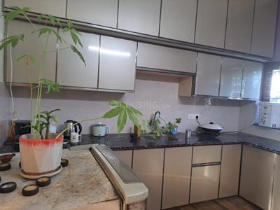 Kitchen Image of 950 Sq.ft 2 BHK Independent House for rent in Chalakkuzhi Thiruvananthapuram for Rs. 17000