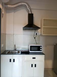 Kitchen Image of 520 Sq.ft 1 RK Apartment / Flat for rent in Sector 41 Gurgaon for Rs. 26000