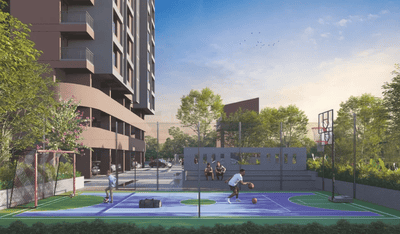 Image of 1780 Sq.ft 4 BHK Apartment / Flat for sale in Park West, Kiwale, Pune for Rs. 12000000
