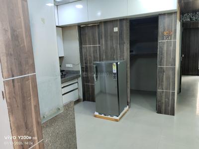 Bedroom Image of 1310 Sq.ft 2 BHK Apartment / Flat for rent in Happy Home Nandanvan 3, Vesu Surat for Rs. 32000