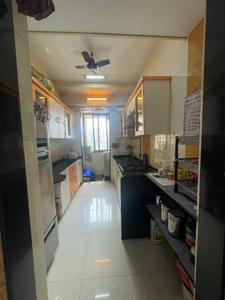 Kitchen Image of 950 Sq.ft 2 BHK Apartment / Flat for rent in Lake Home Complex, Andheri East Mumbai for Rs. 83000