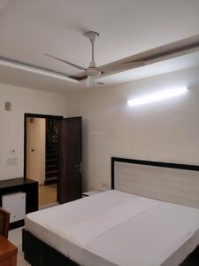 Bedroom Image of 780 Sq.ft 1 RK Builder Floor for rent in Sector 46 Gurgaon for Rs. 25000