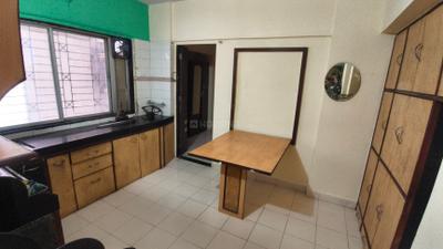 Kitchen Image of 800 Sq.ft 2 BHK Apartment / Flat for rent in Kalwa Thane for Rs. 25000