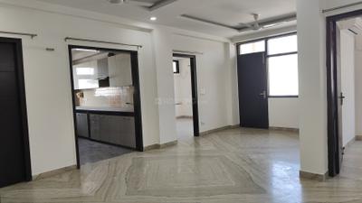 Living Room Image of 1500 Sq.ft 3 BHK Builder Floor for rent in Malviya Nagar New Delhi for Rs. 70000